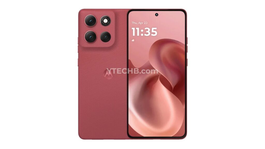 Fresh leaks detect the entire body (and color) of Motorola Moto G 86