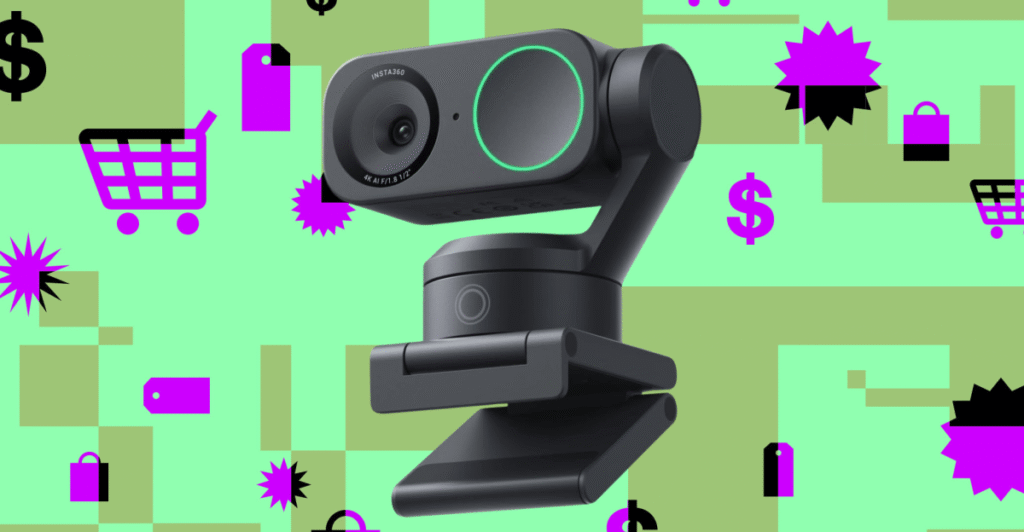 Insta -360 face -tracking link webcams have just targeted their lowest prices