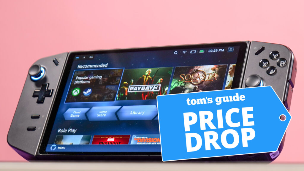 Score! Lenovo Legion Go is a holiday of more than $ 100 in Amazon for a limited time