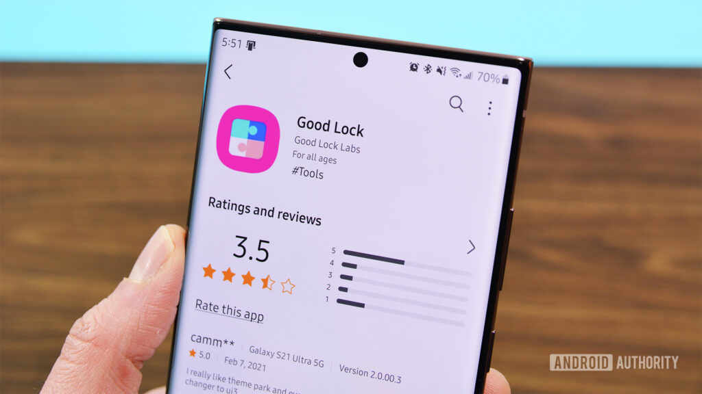 The latest feature of Samsung Good Lock promised freedom, providing chaos