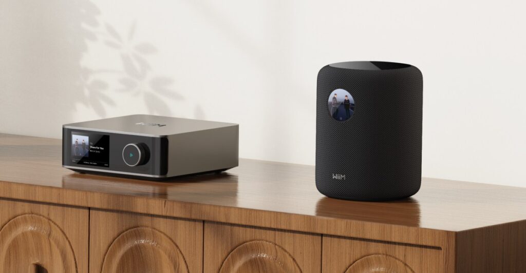 Wiim’s Sound Smart Speaker looks like a home pod for audio files
