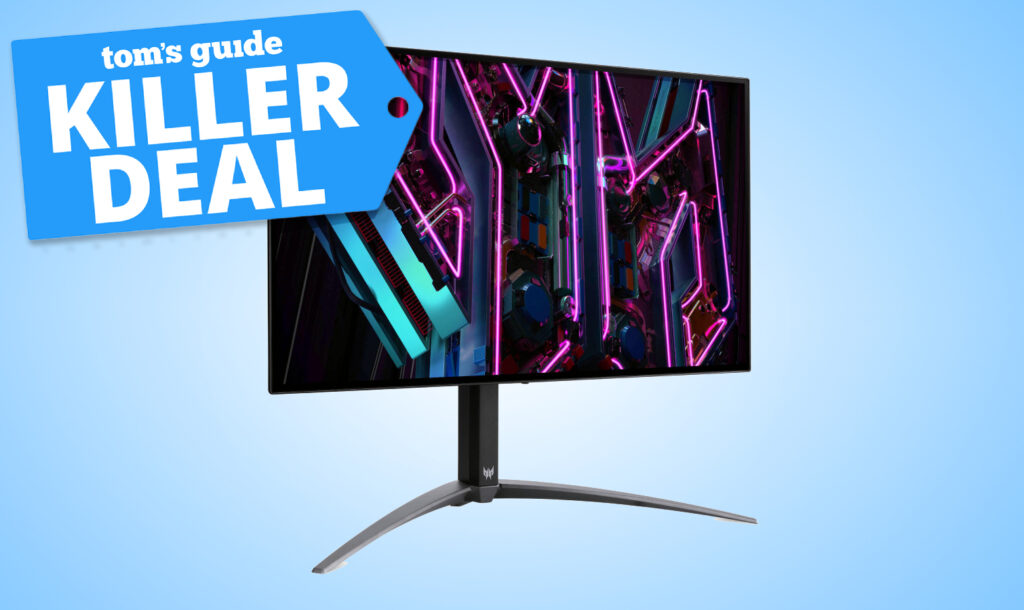 Work faster for savings of $ 100 on 240 Heritz OLED Gaming Monitor