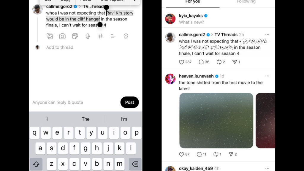 A new threads feature protects you from seeing and posting: How does it work