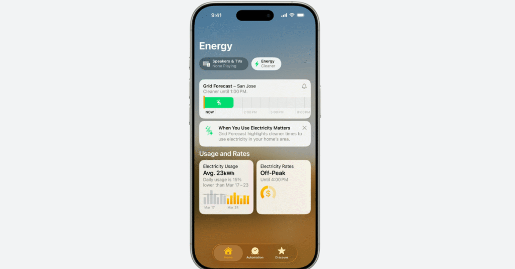 Apple Home is expanding its energy management features