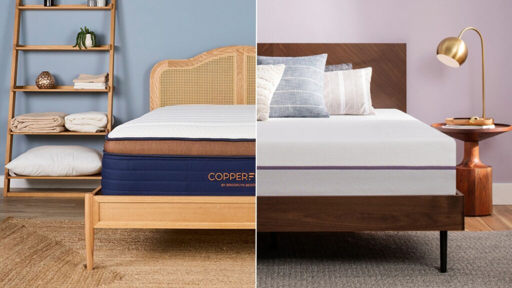 Brooklyn Bed Coprix Pro Hybrid vs Purple: Which cooling mattress is the best for the couple?
