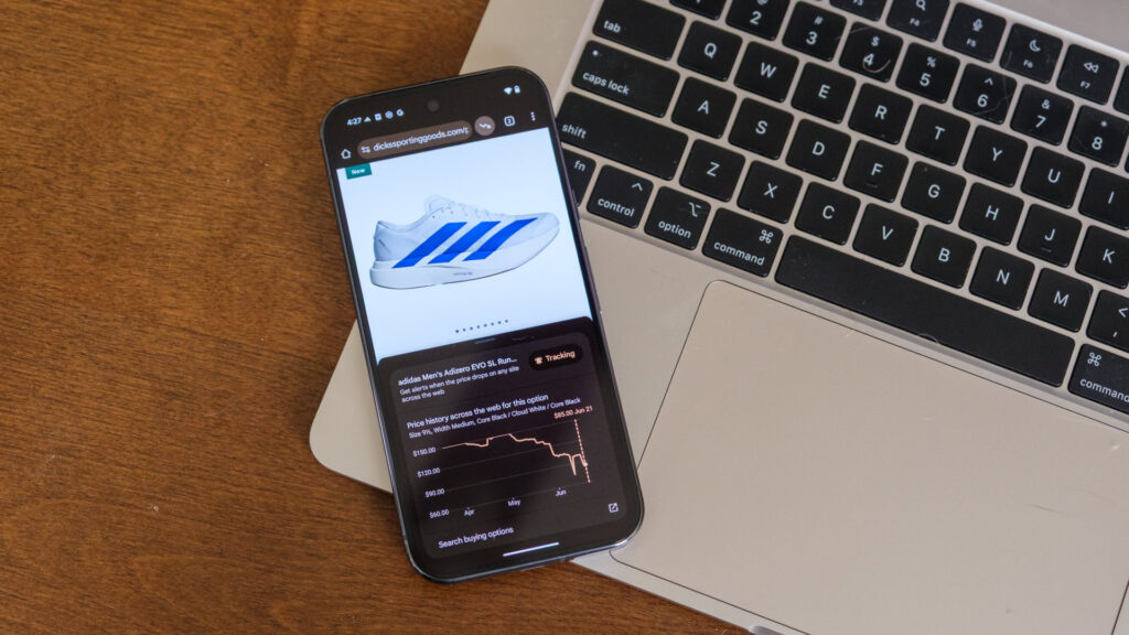 Chrome’s shopping insight makes it cheaper to treat himself