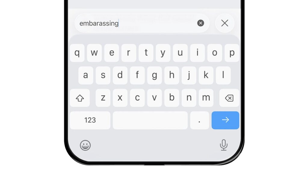 Design first, work later: Apple’s stock iOS keyboard still fails to use basic use