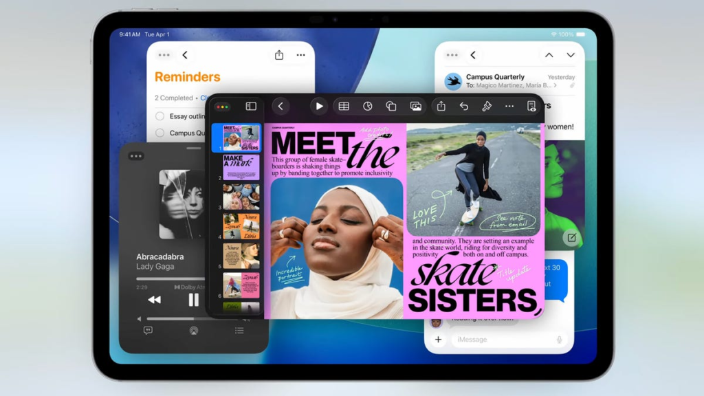 Each new feature announced for iPados 26
