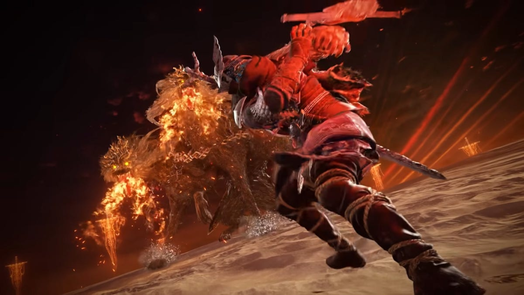 Eldon Ring Knight Trey: 7 points to beat first boss, Knight Lord Gladiats