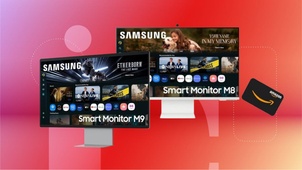 Get up to $ 300 in gift cards when you pre -order Samsung Smart Monitor Get up to $ 300 in gift cards when you pre -order Samsung Smart Monitor