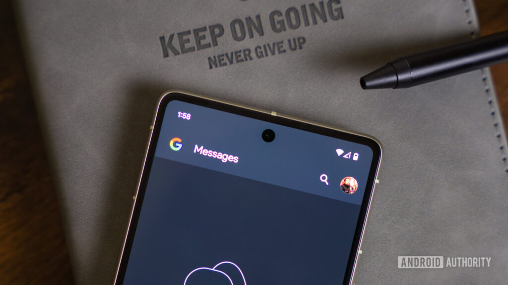 Google Messages has just plugged their new subscribed button for some users