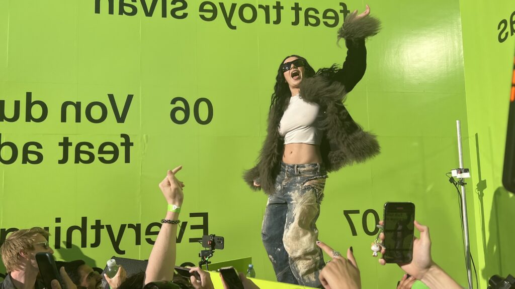 How to see Charlie XCX in Glaston Berry 2025 for free