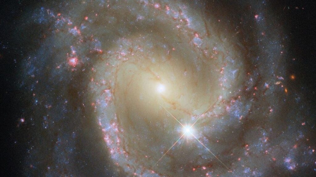 Hubble Spot isolated Barked SPEP SPRAGE Galaxy that is secretly part of the cosmic pair