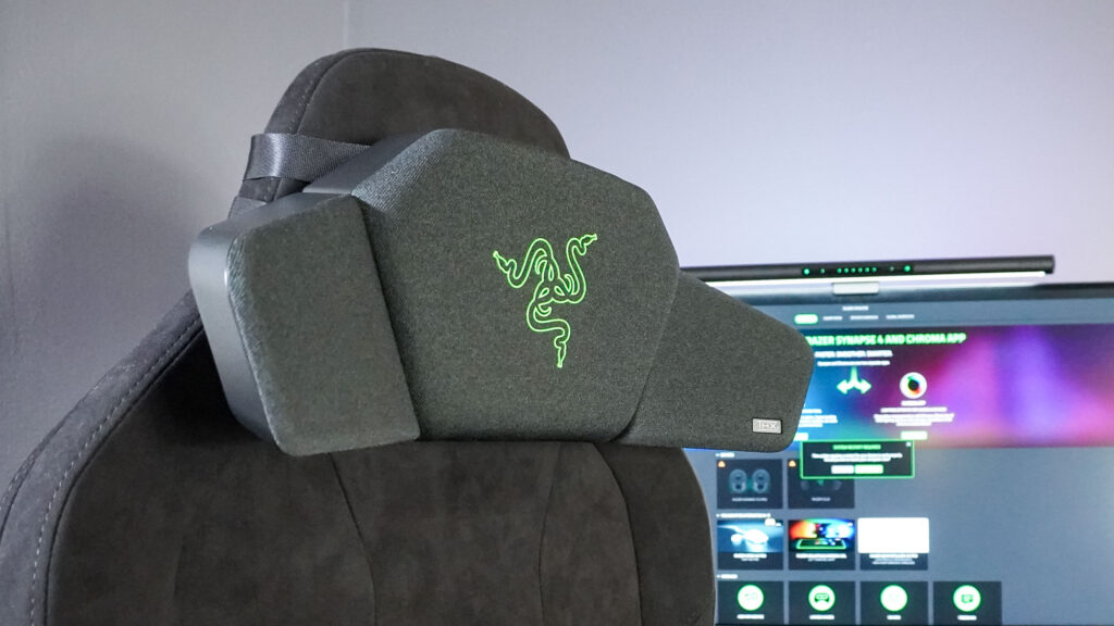 I dug up my headset for this wireless speaker head cushion – and now I’m raising a sound from my gaming chair