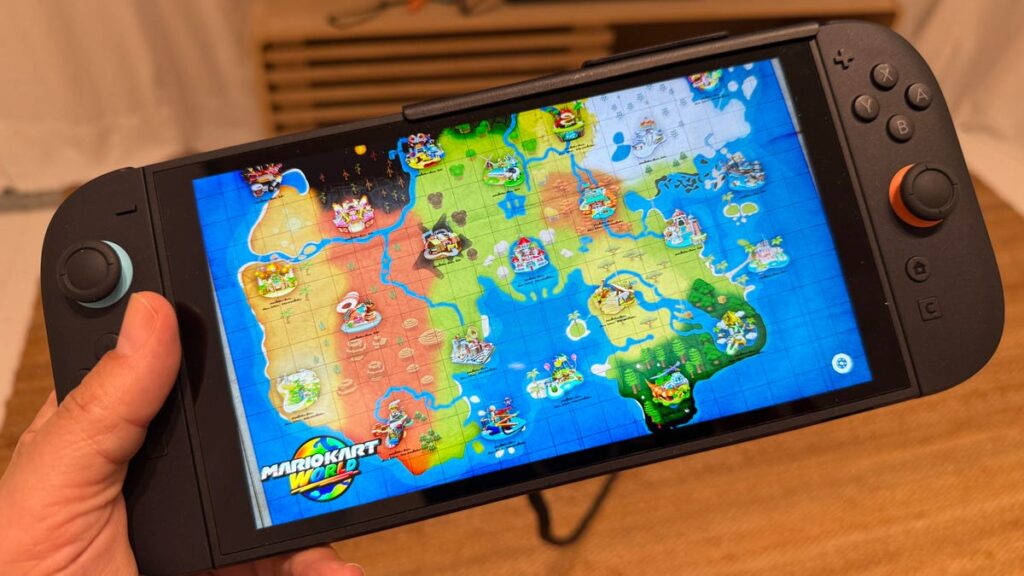 I played the Hours of Mario Cart World and used the game chat on Switch 2. I am leaning