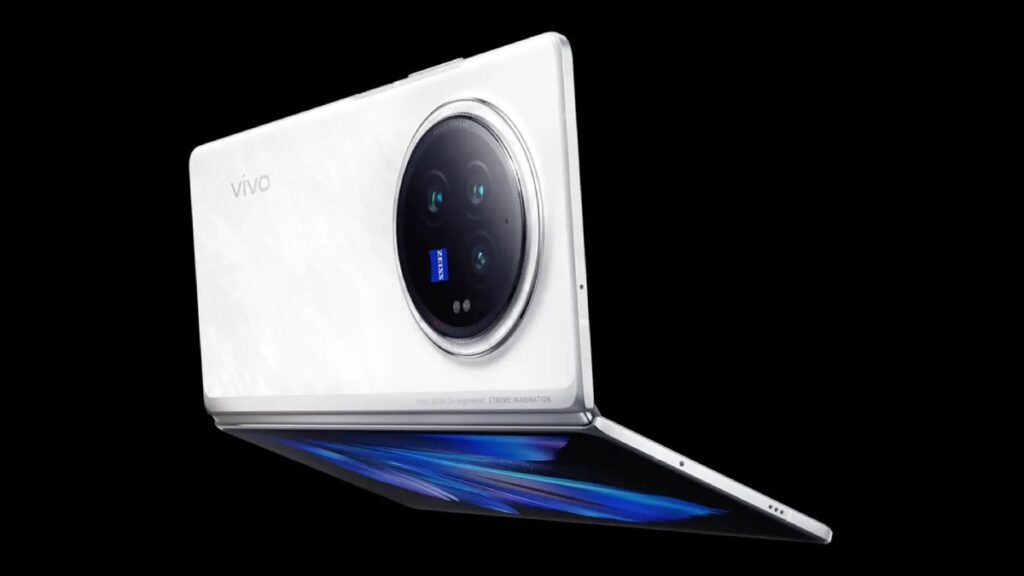 IPhone 16 Pro Max compared to Vivo X Fold 5; To be slightly thicker when folded