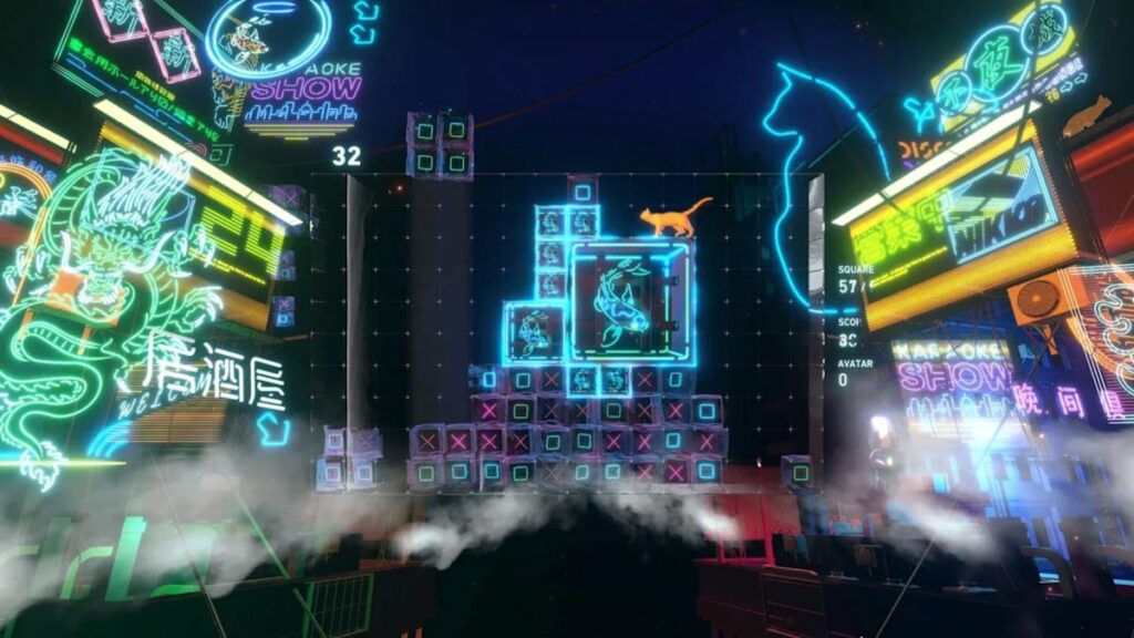 Lumines produce that adds addicts to add addiction with a killer sound track