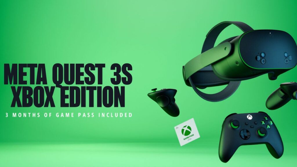 Meta Quest with Xbox App 3S Xbox Edition, Completion Game Pass Ultamite Subscription Launched