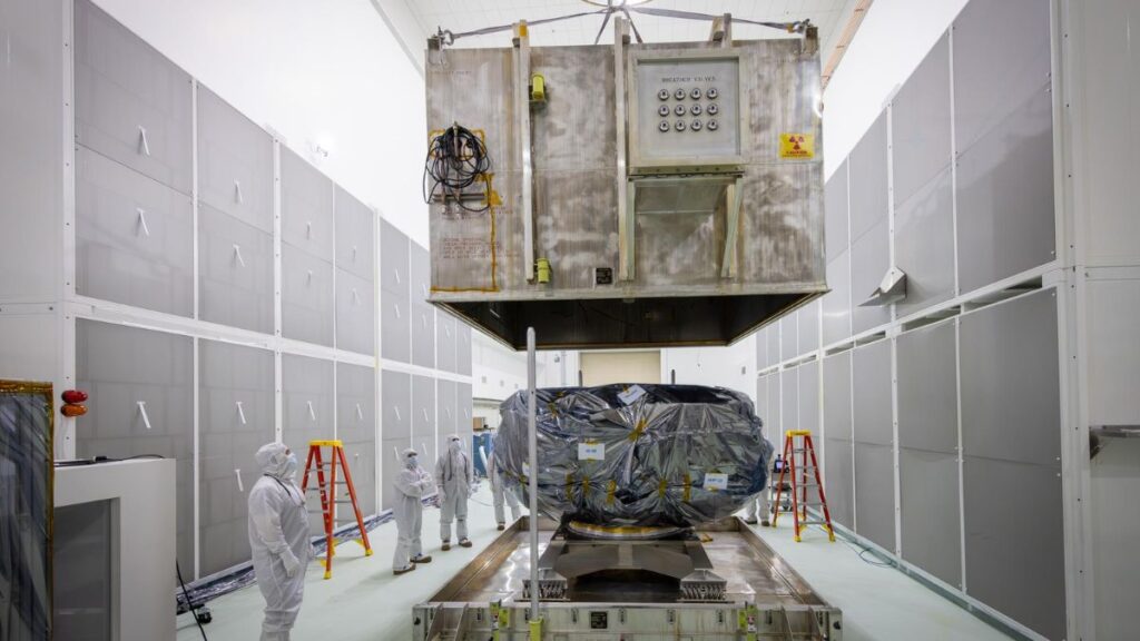 NASA’s IMAP Space Ship for the mission to find the edge of the solar system