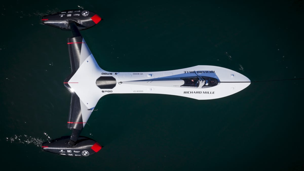 Pilot the kite -powered cell boot that aims to be the fastest in the world