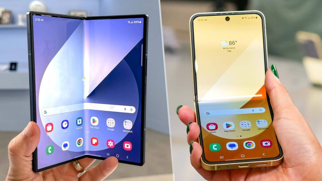 Samsung Galaxy Fold 7 and flip 7 before opening the leak – and they are extremely thin
