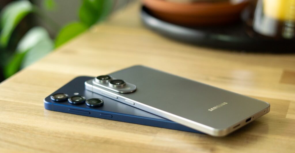 Samsung Galaxy S25 Edge is a large phone that has the energy of the smaller phone