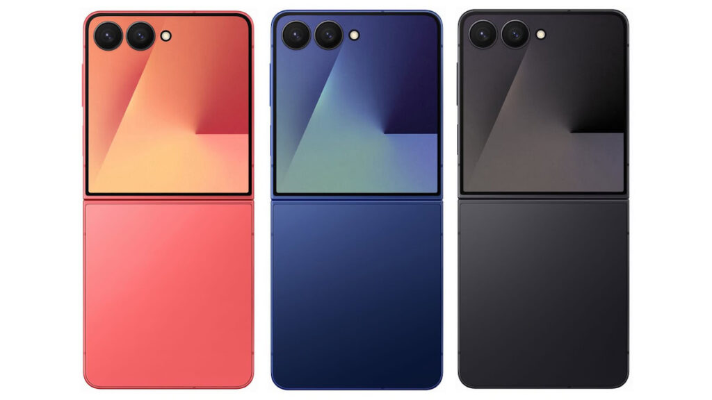 Samsung just leaked his Galaxy Z Flip 7, Z Fold 7 colors