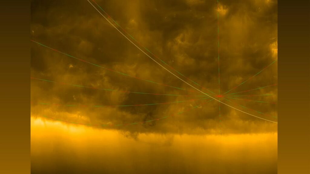 See the sun in a way you have never seen before, from the top and bottom