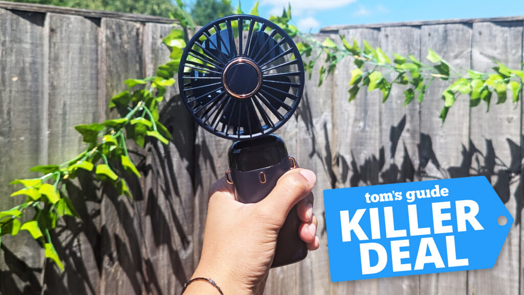 The fans of this handheld stopped me from being unconscious in a concert one of the hottest days of the year, and this is currently 28 % holiday