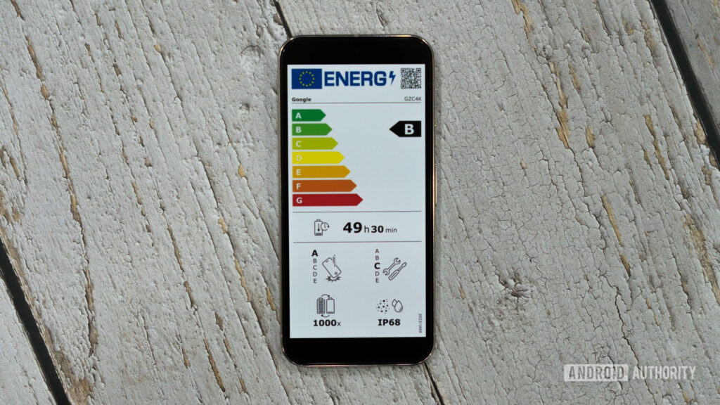 The new smartphone energy label is a huge thing for all of us
