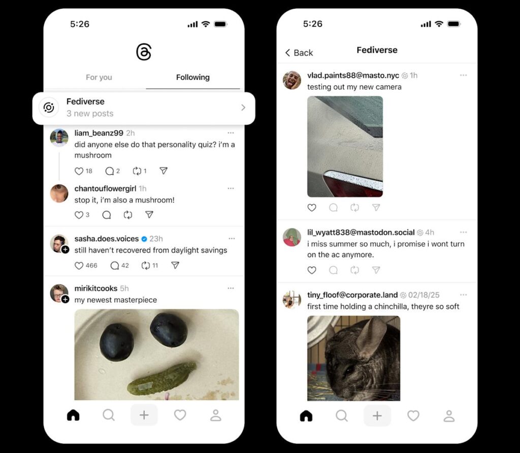 Threads have added New New Dedicated Fed of Fedorous Content