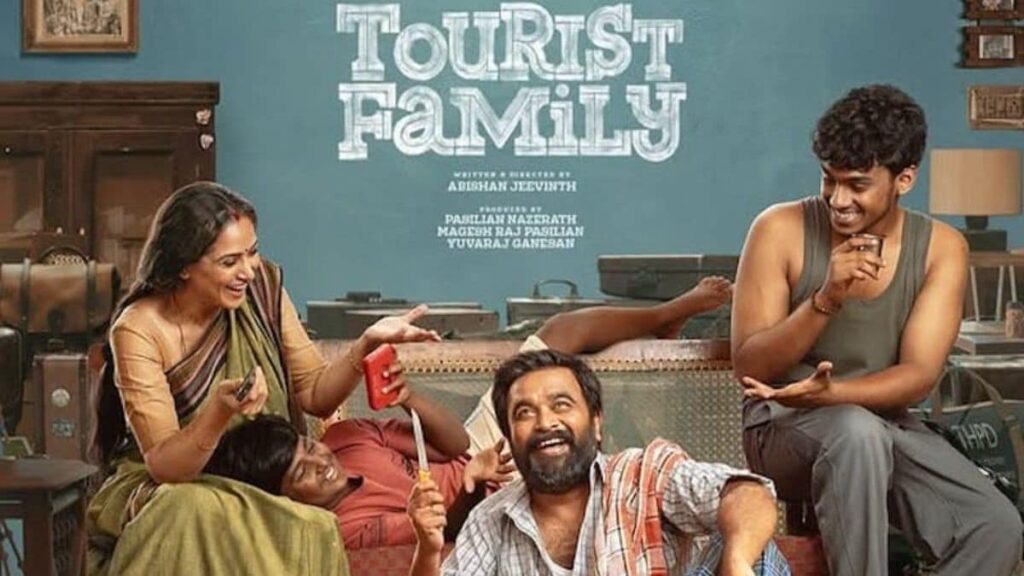 Tourist Family is now available for streaming on Johovat Star in Tamil, Telugu and Hindi languages