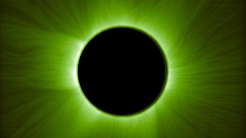 Two spacecraft artificial solar lunar eclipse regenerate to observe the super hot hat Corona