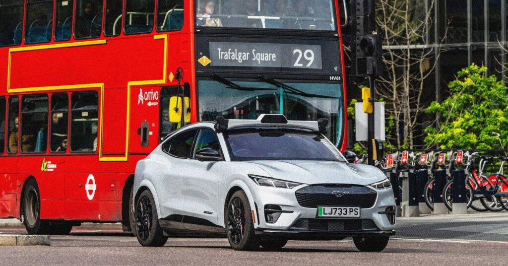 UK accelerates its self -driving car ambitions