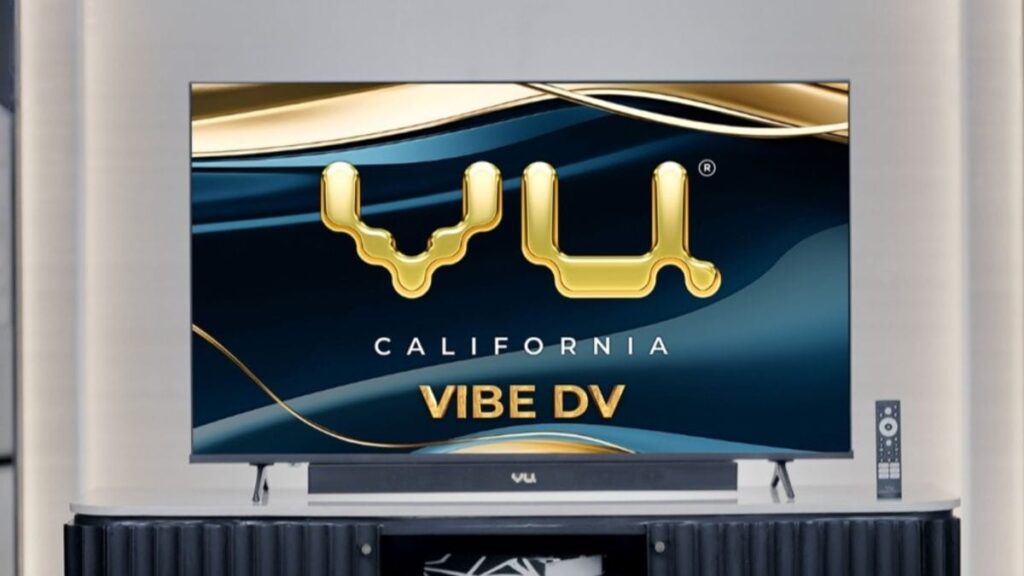 Vu VIBE DV TV with 4K Qled Screen, 88W Integrated Sound Bar launched in India: Price, Specifications