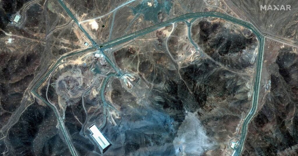 What satellite photos show about US bombing in Iran’s nuclear locations