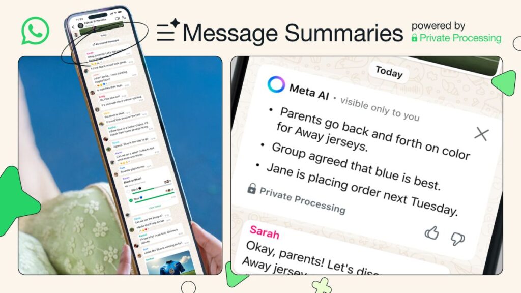 WhatsApp introduces Meta AI -powered message summary to catch non -read messages