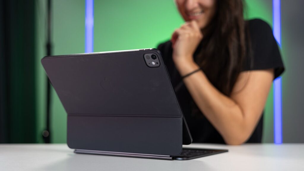 A new camera placement on M5 iPad Pro can make facial identification more reliable in any position