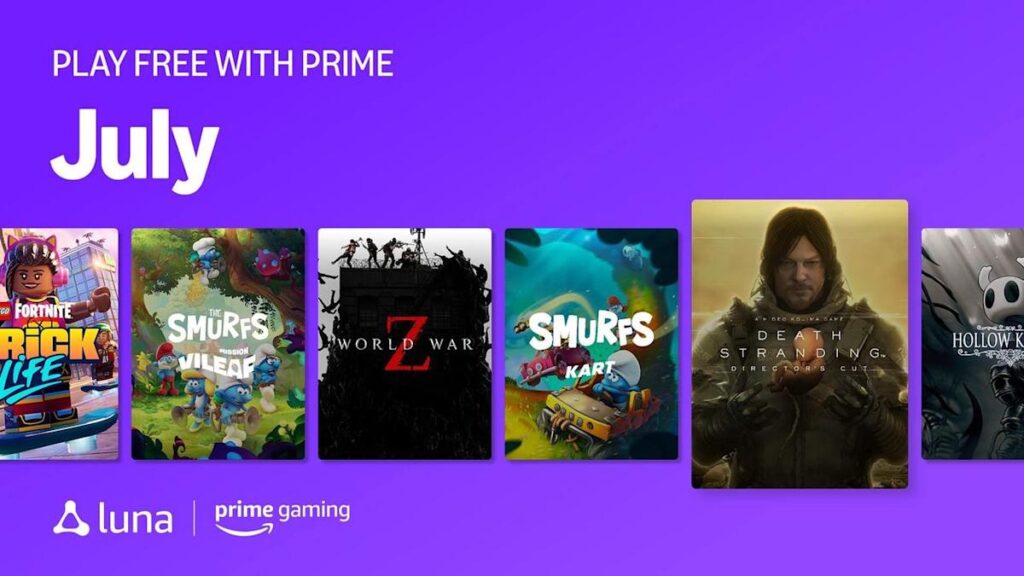 Amazon unveiled his prime gaming -free twenty -two for July 2025