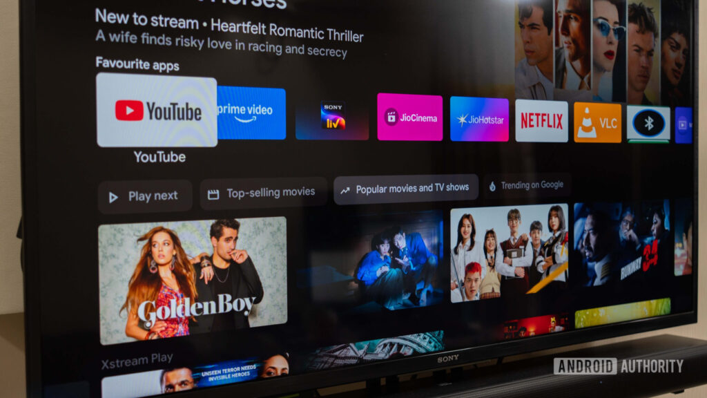 Android TV gets updated with more home screen content tabs