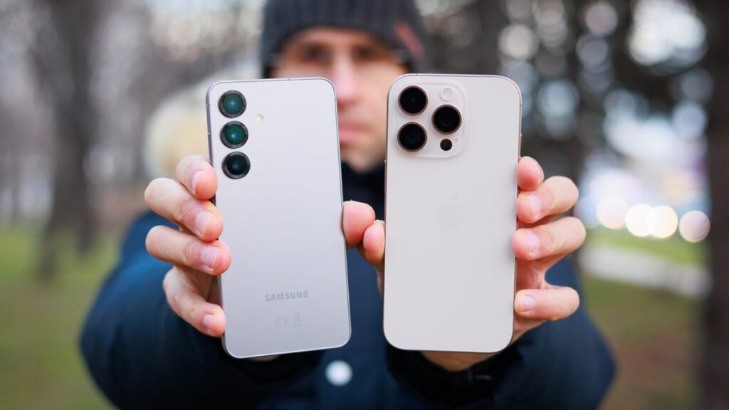 Apple has dominated the US smartphone market, but Samsung is surprisingly approaching