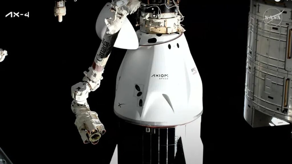 Ax-4 staff of Excumpace after the record research mission returns from ISS ISS to ISS on the Dragon Grace