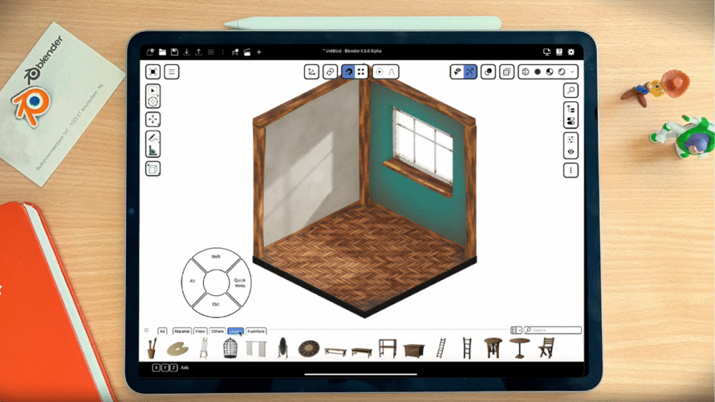 Blender is working on Standstone app for iPad Pro with Apple Pencil Support