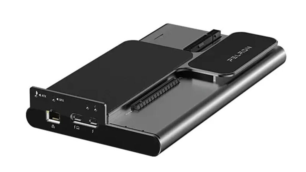 Contemporary creators may love this GPU dock, but this is the weirdest -looking gear on which you will ever plug in PC