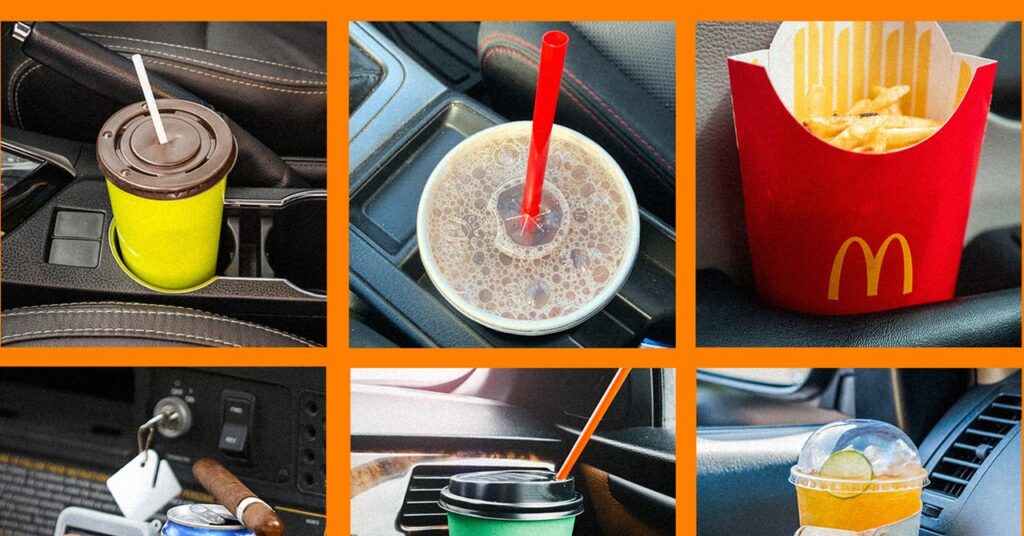 Does the car make cute? It’s not tech, these are cup holders