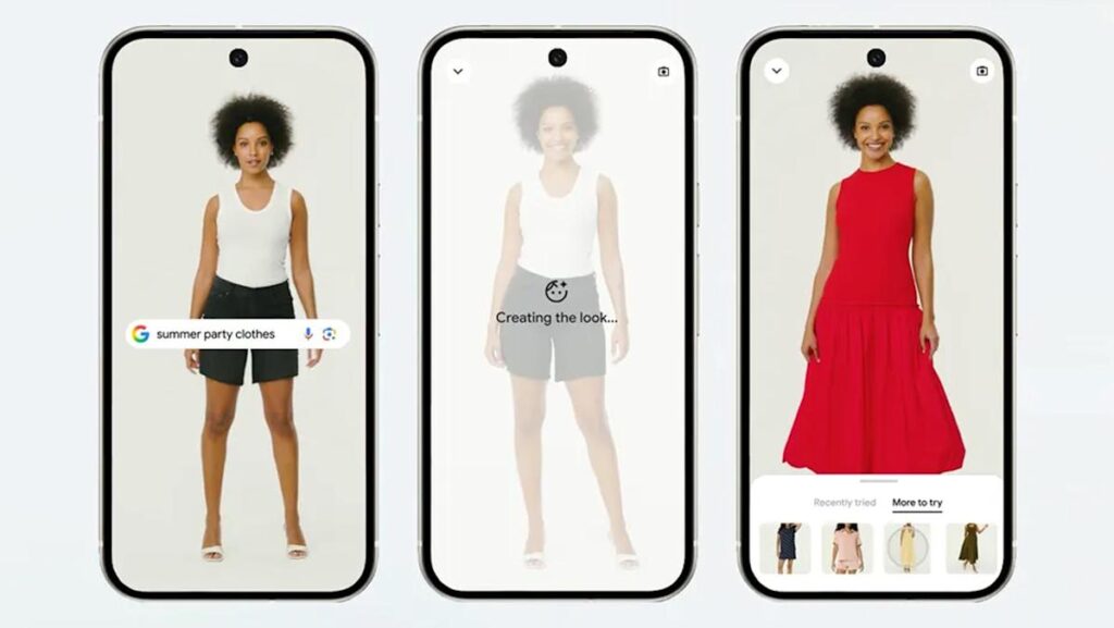 Google’s tool is now available in the United States to practice practically on clothes
