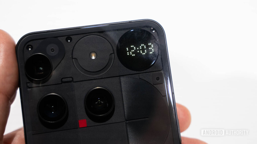 Here Nothing Could No Phone 3 Glief Matrix Interface