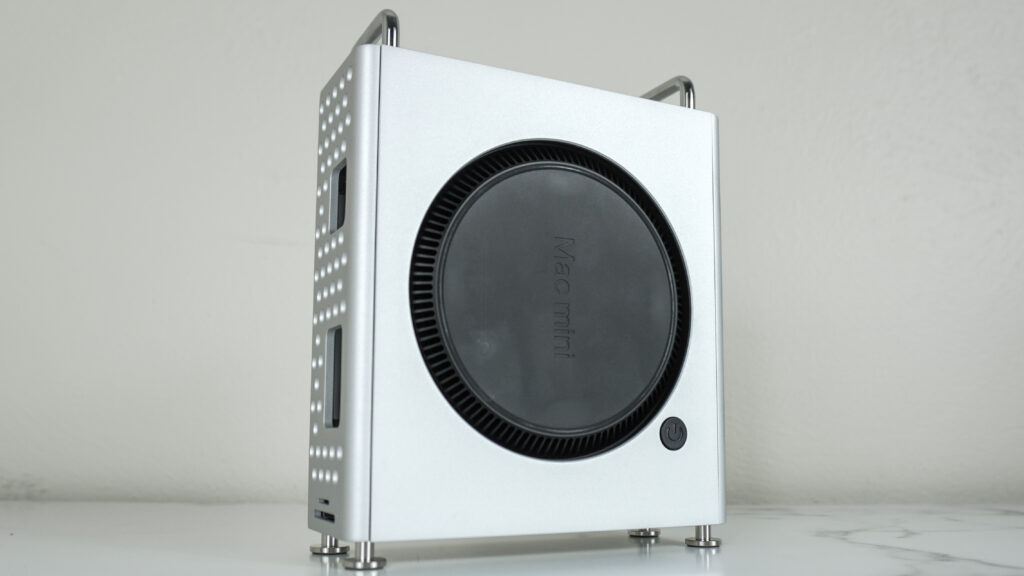 I gave my MacCi M4 the final upgrade with this Mac Pro-Styling case-and that’s my biggest complaints