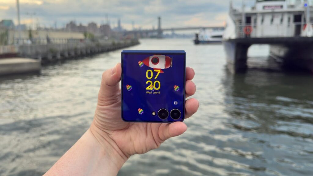 My initial time is testing the Galaxy Z Philip 7