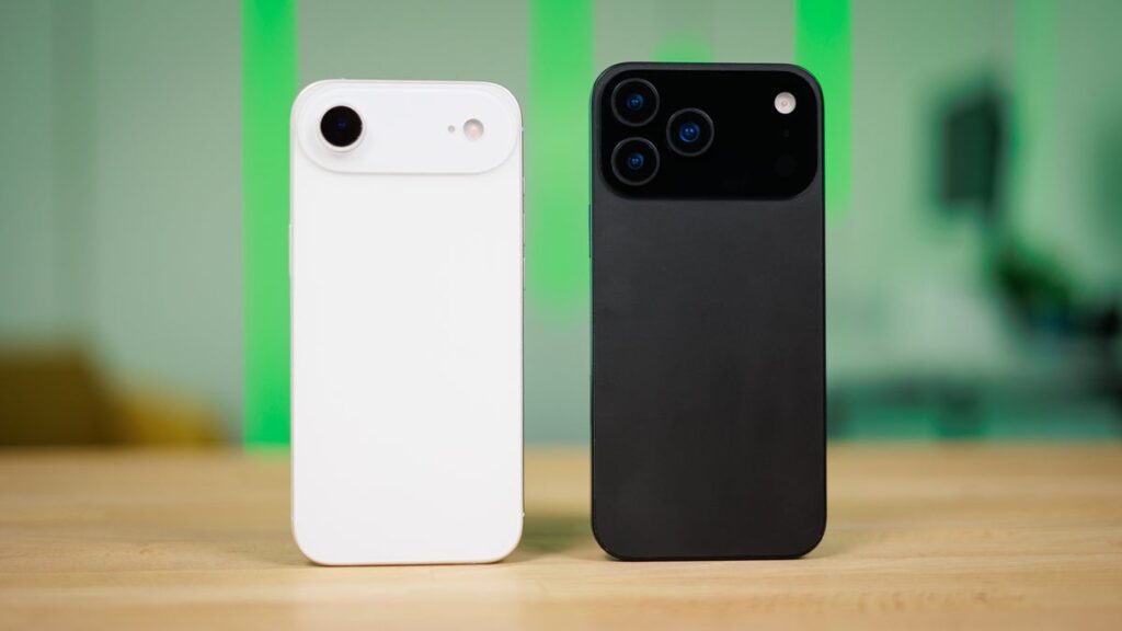 IPhone 17 Air vs iPhone 17 Pro Max: Style vs. Power